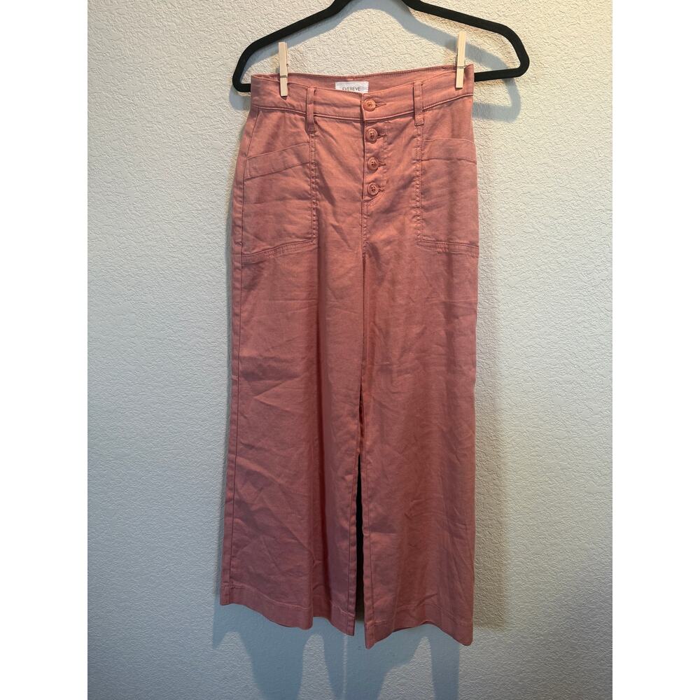 Evereve Dusty Rose Straight-Leg Pants